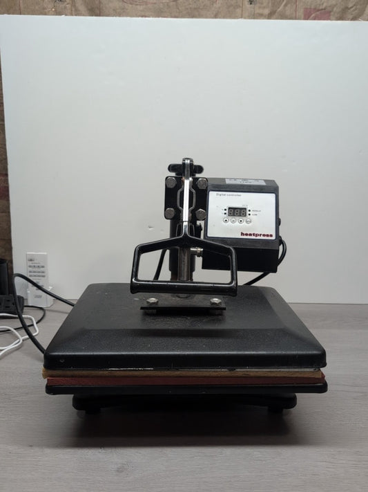 360 Degree T-Shirt Heat Press Sublimation Transfer Machine 12" " Swing Away