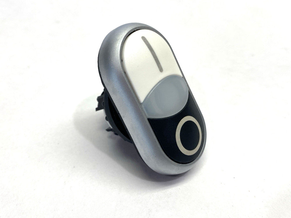 Eaton M22-DDL-WS-X1/X0 Illuminated On/Off Switch Body Pushbutton