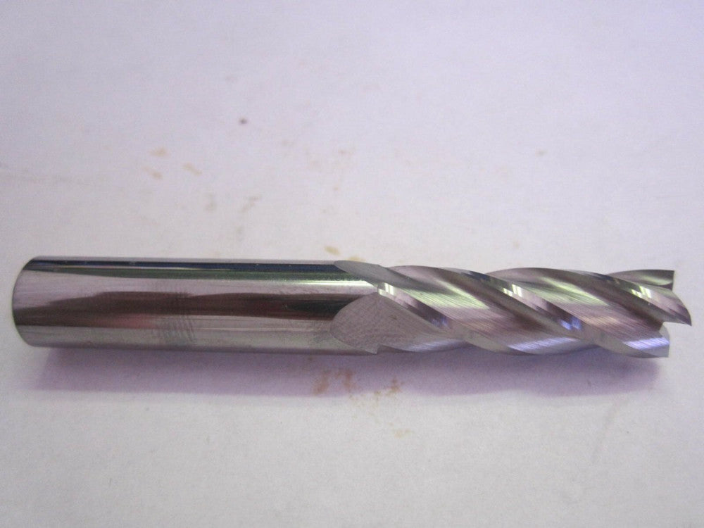 SGS 30143 Carbide RH 4 Flute Square Endmill 11/32" X 3/8" X 1" X 2-1/2" NEW