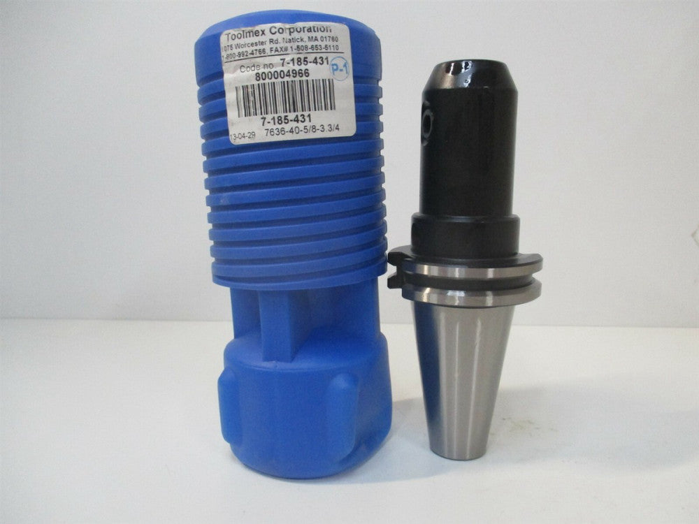 TMX (7-182-431) CAT-40 V-Flange .625" 5/8" End Mill Holder 