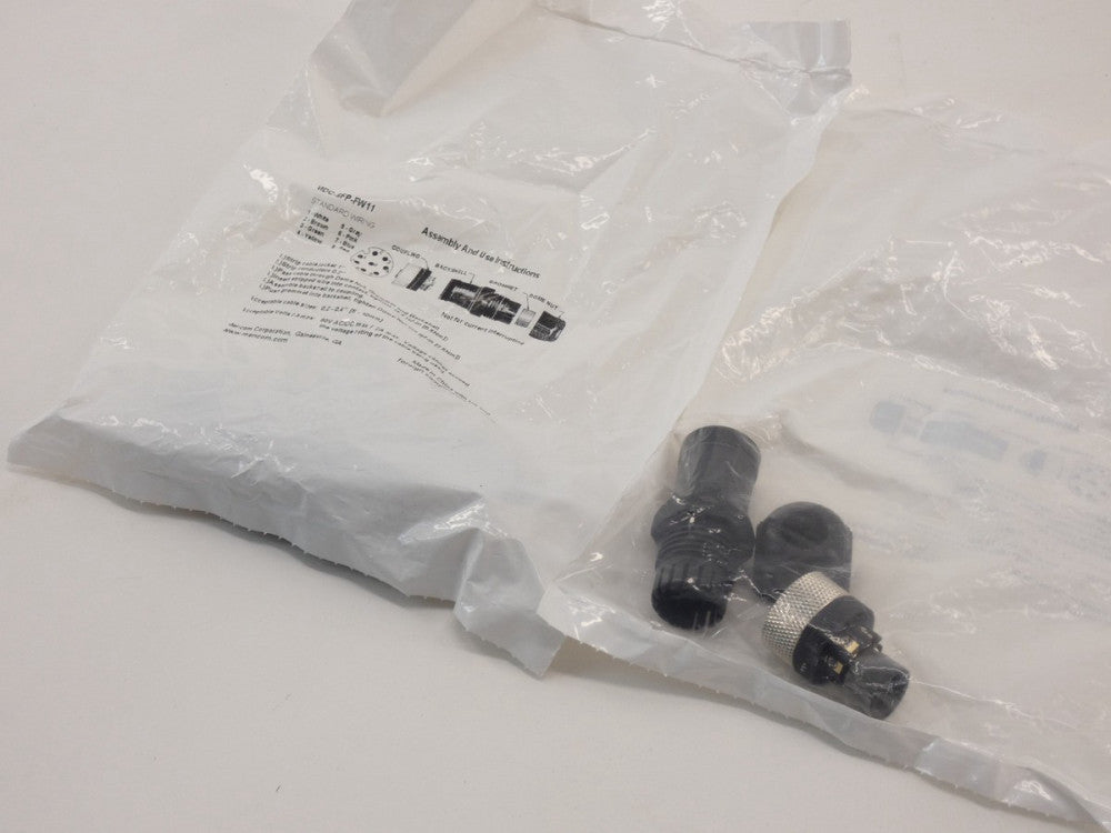 *Lot of 2* Mencom MDC-8FP-FW11 Female MDC Field Wireable 8P Straight - NEW Su...