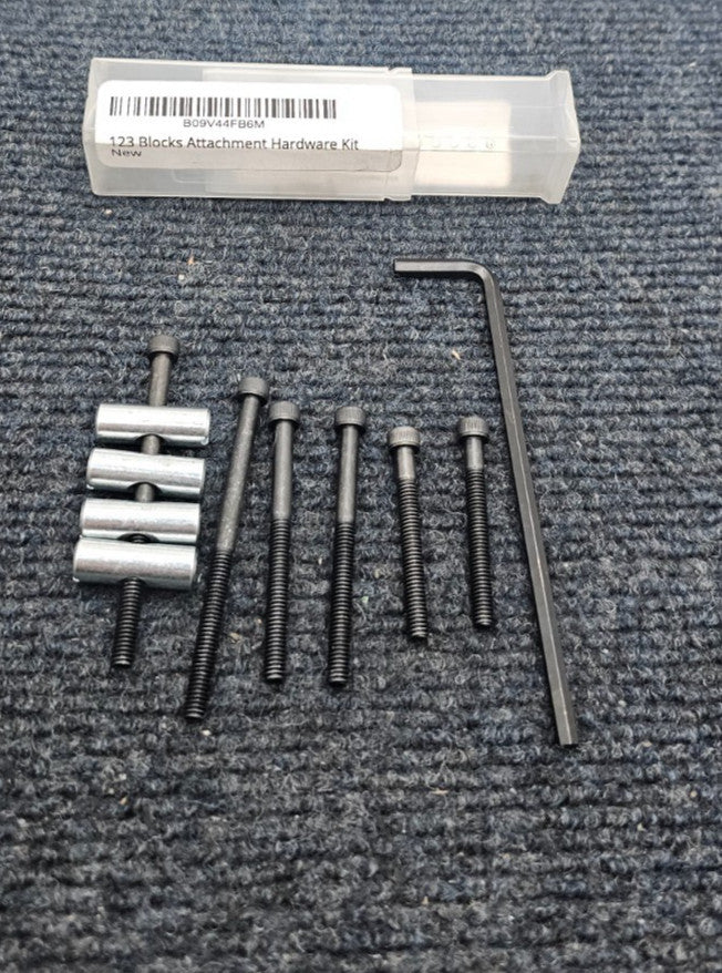 123 Blocks Attachment Hardware Steel Assembly with Case