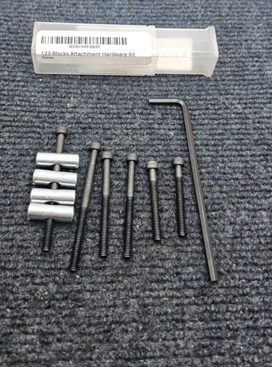 123 Blocks Attachment Hardware Steel Assembly with Case