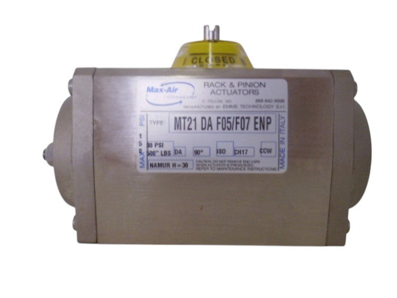 MAX-AIR MT21 DA F05/F08 ENP ACTUATOR NSNP