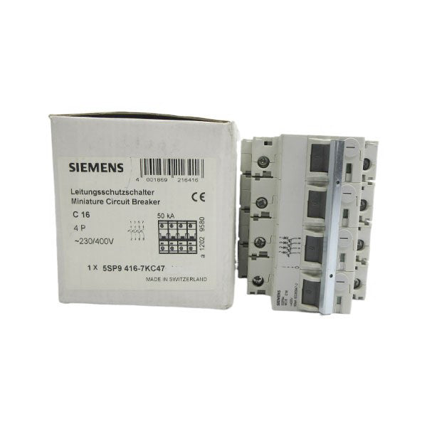 SIEMENS 5SP9416-7KC47 230/400V 16A NSMP