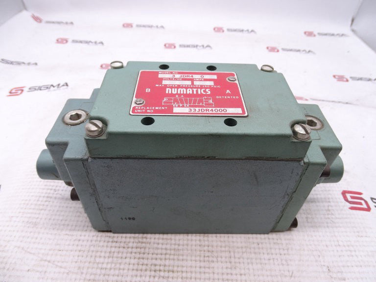 NUMATICS 33JDR4000 VALVE