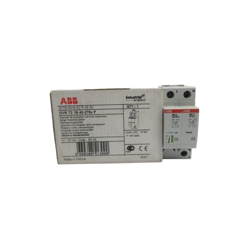 ABB 2CTB803952R0800 OVRT21N 275V NSMP