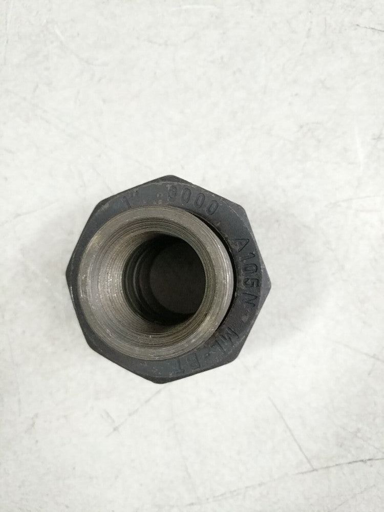 1 in. 3000# A105N  ML - BT Threaded Union Forged Steel