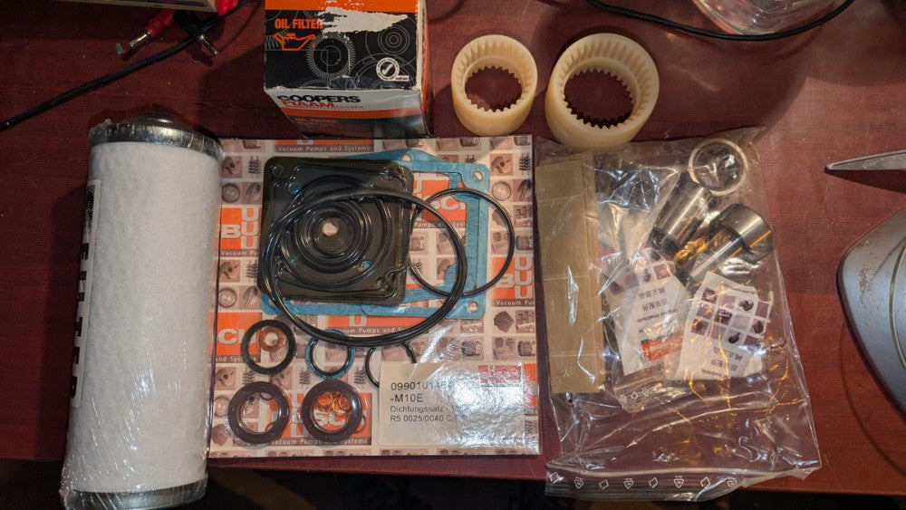 Busch Spare Part Kit 0993143318 V03C Viton R50040F READ DESCRIPTION NIB