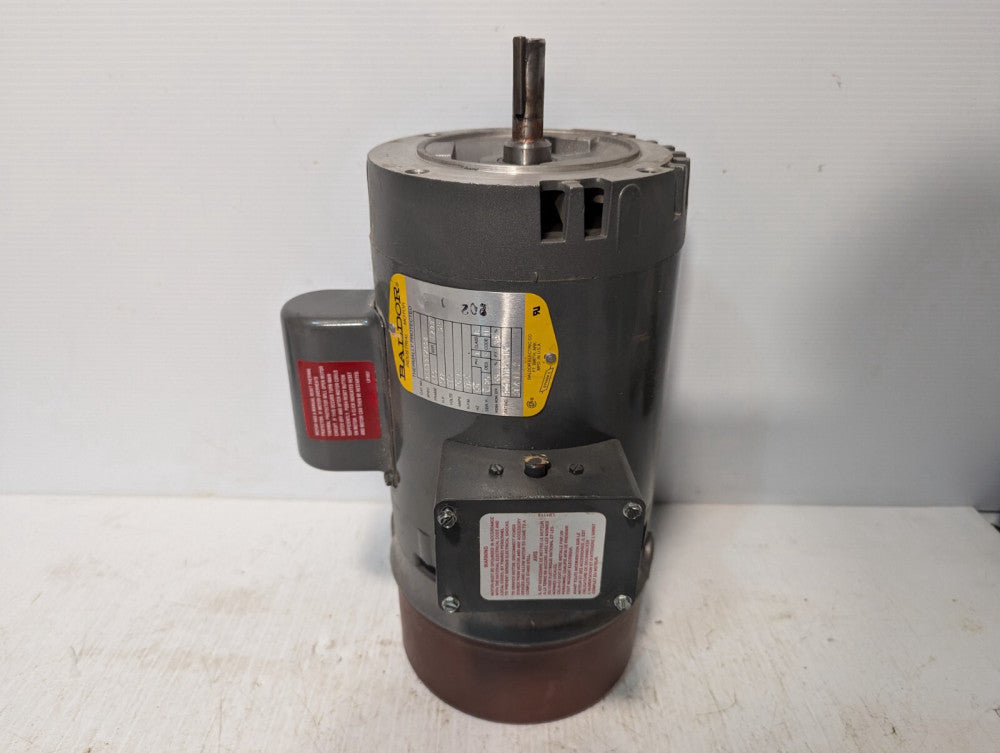 Baldor 35G991X608 Industrial Motor 3 Phase 1/2HP  1725RPM