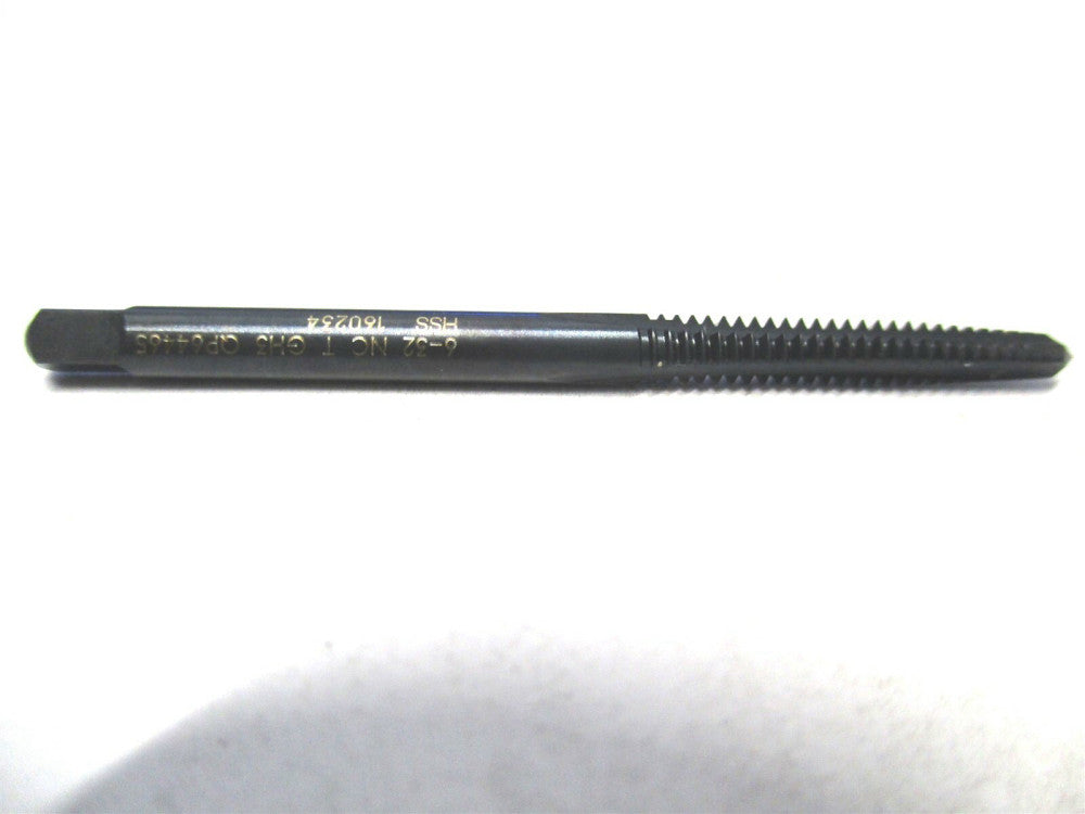 Quality Plus (QP64465) #6-32 NC H3 3-Flute HSS Taper Straight Flute Tap - 9 QTY