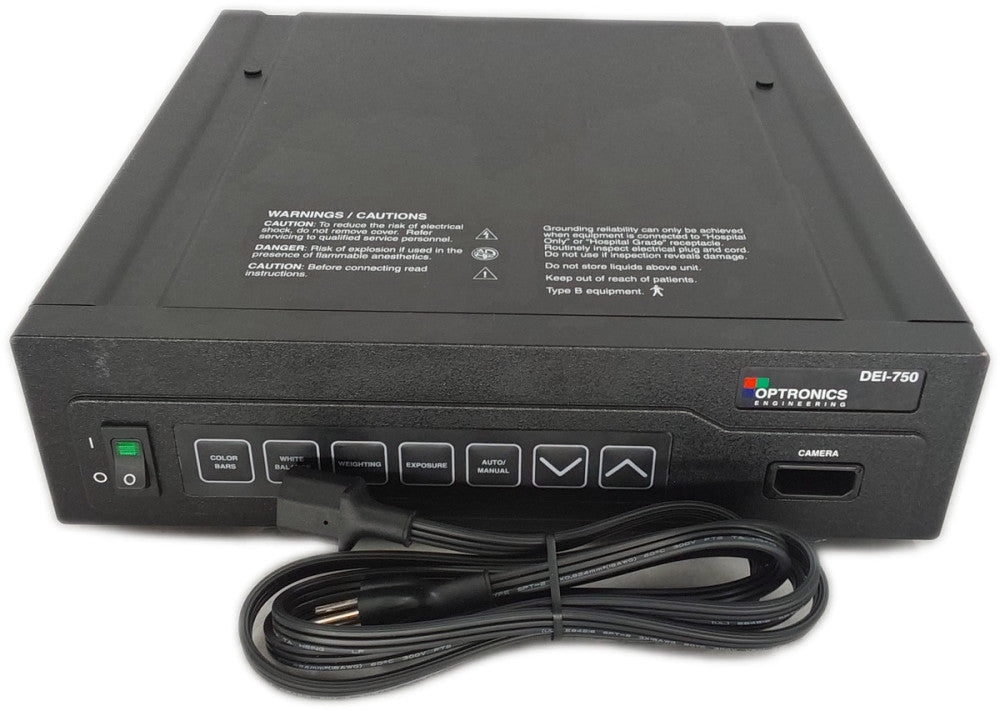 Optronics DEI-750 60772 Video Cam Control Box Endoscope System 