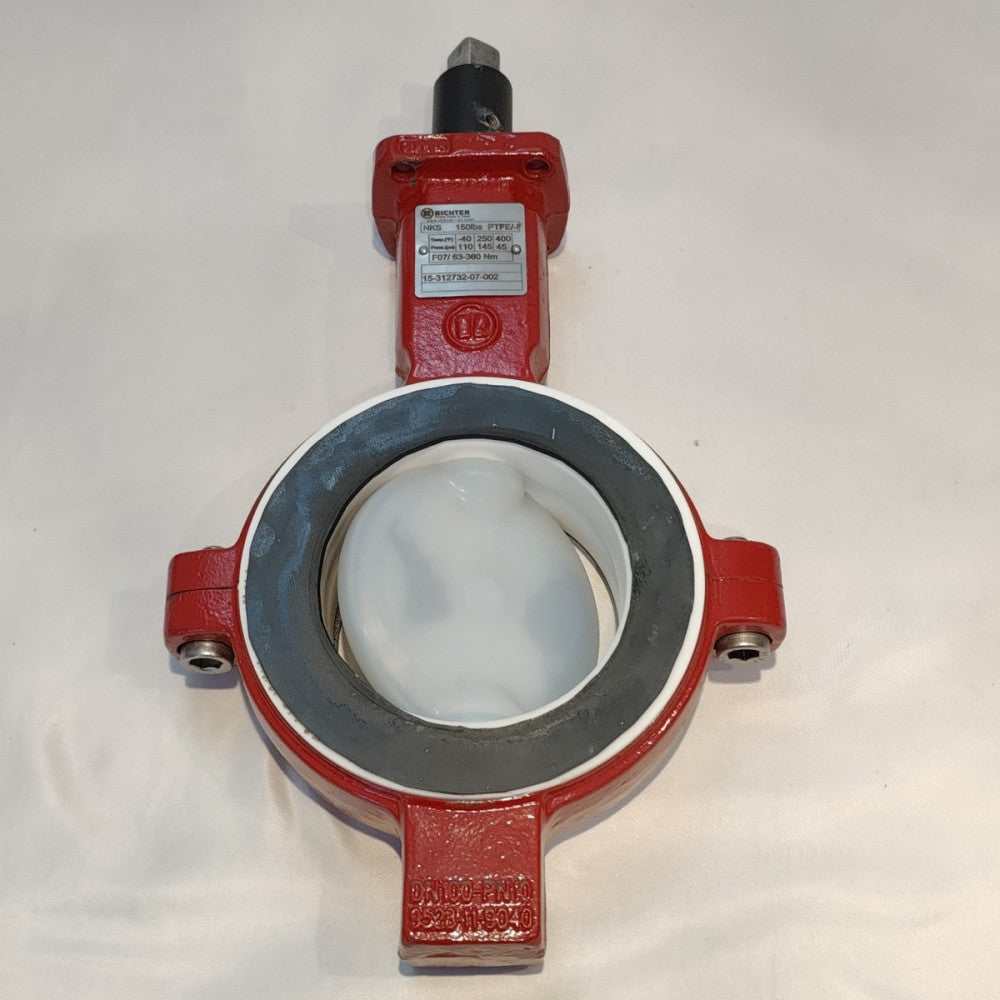 Richter NKS Butterfly Valve 4" 15-312732-07-002
