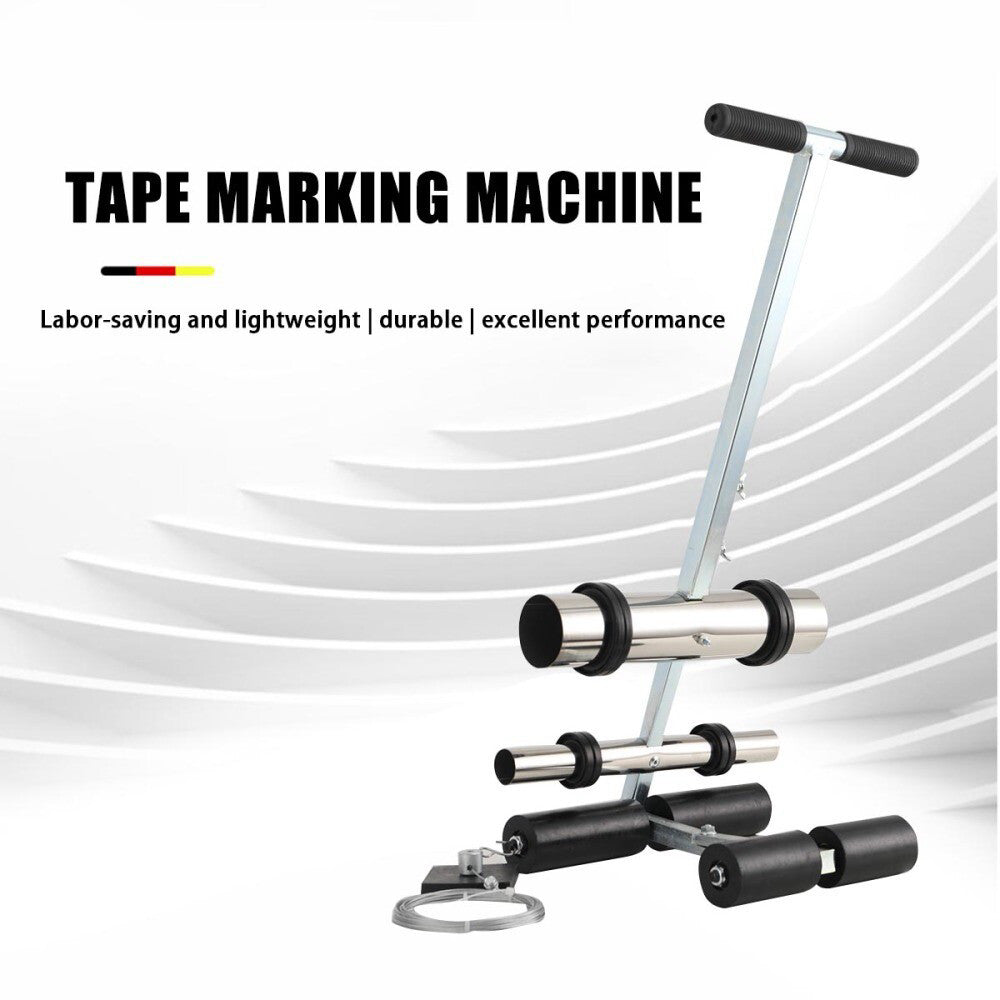 Tape Sticking Machine Manual Push Tape Marking Machine Court Road Marking Cordon