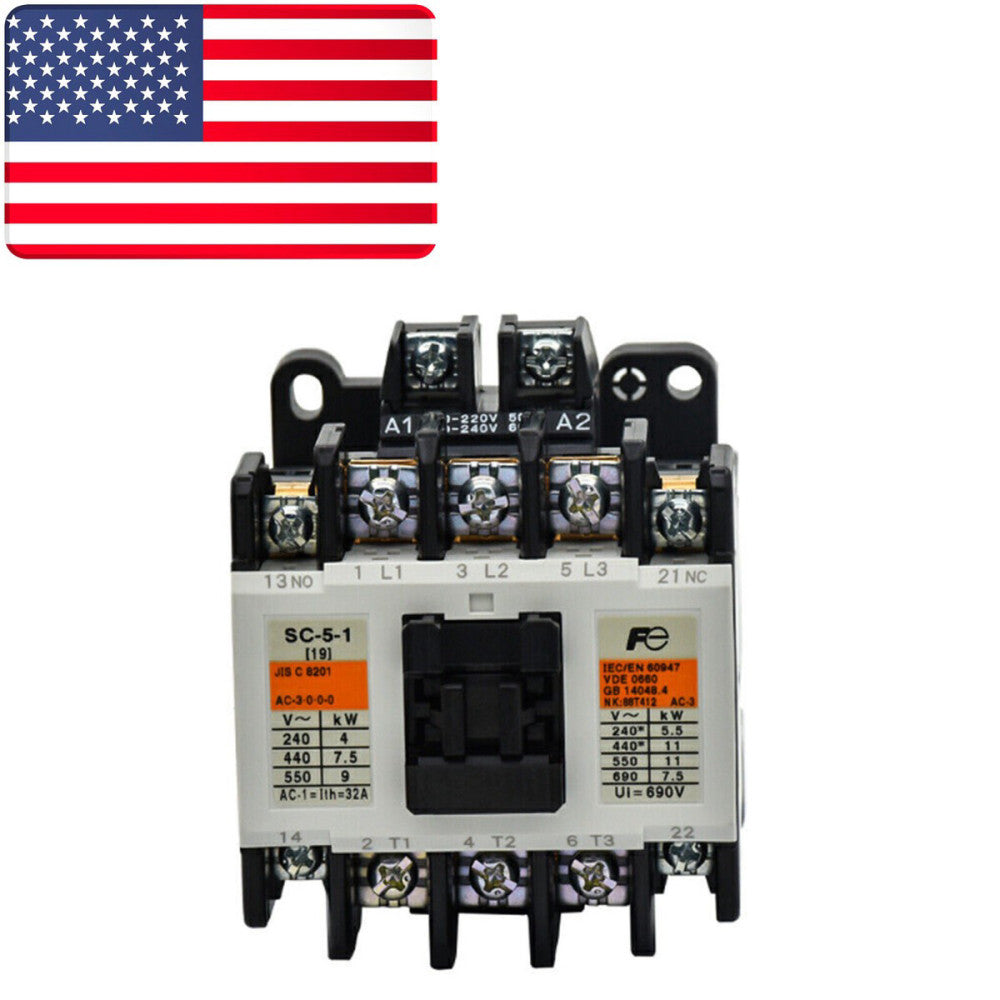 New In Box FUJI SC-5-1 AC220V Contactor - US Stock