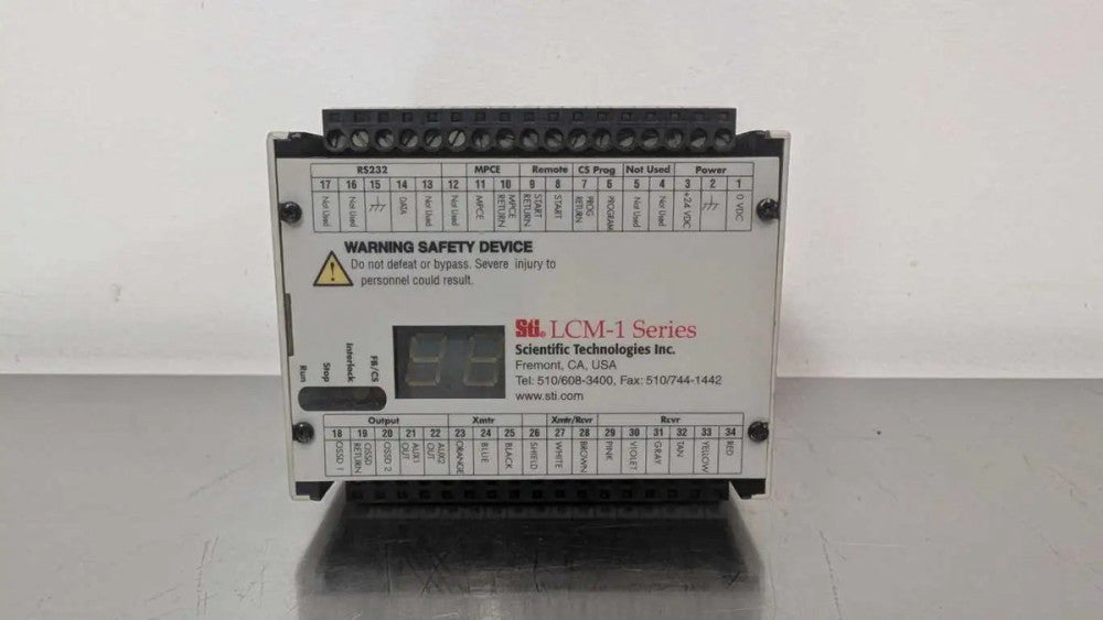 STI Omron LCM1 Controller 70116-1000 33 ms MC/MS47 Family 24VDC