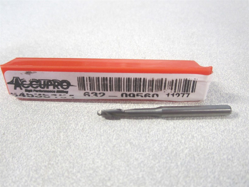 (14797442) 0.0950" x 0.2850" x 0.1250" x 1.5000" OAL Solid Carbide Ball End Mill