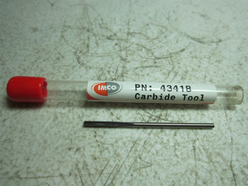 IMCO (43418) R10 #42 0.0935 Diam x 1/2 x 2 MG 4 Flute Straight Flute RH Reamer