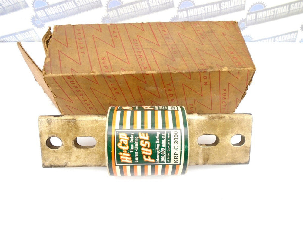 FUSETRON BUSSMANN - KRP-C 2000 - Hi-Cap TIME DELAY FUSE 2000A , Rated 200KA