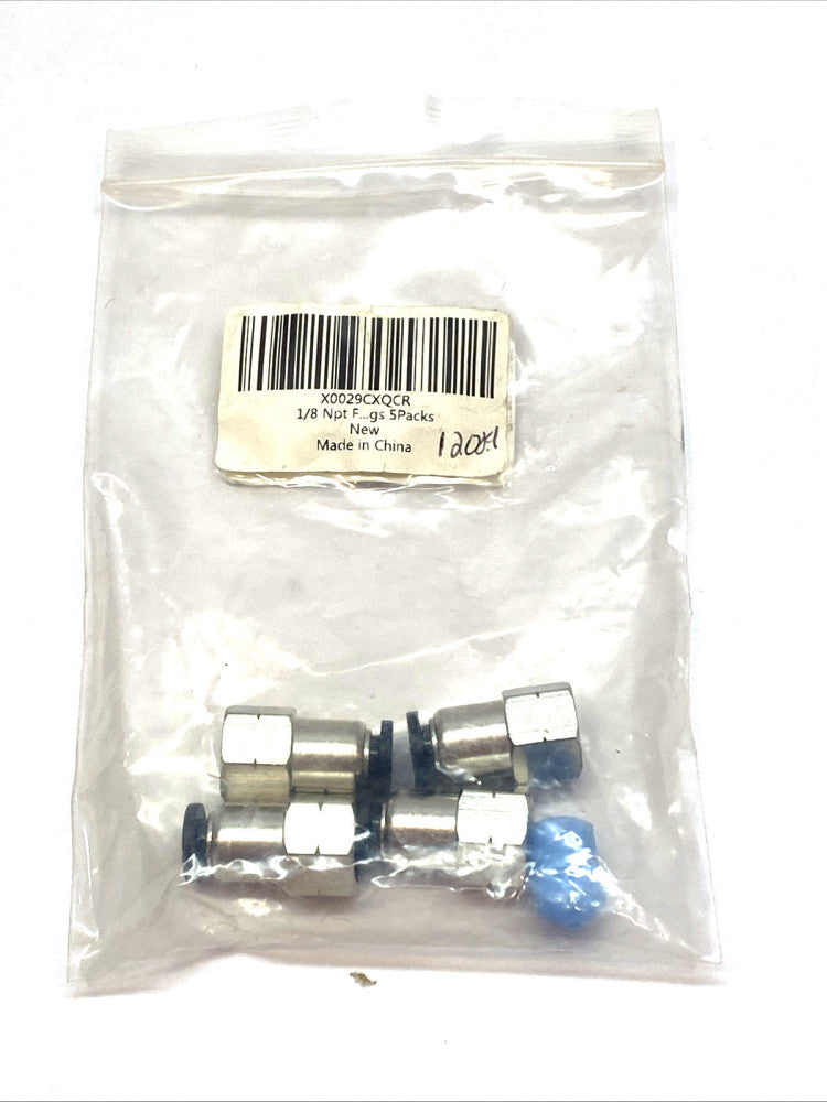 Festo 183741 Push To Connect 1/4" OD X 1/8" LOT OF 4