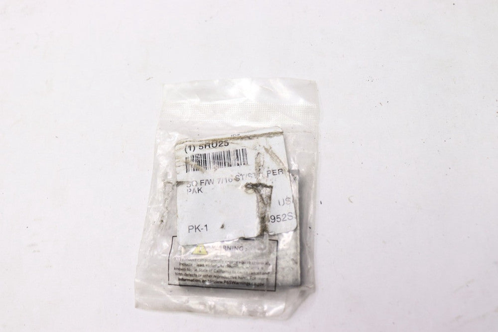 Grainger Approved Square Washer Fits Bolt Sizes 3/8" x 7/16" ID x 1/4" Thickness