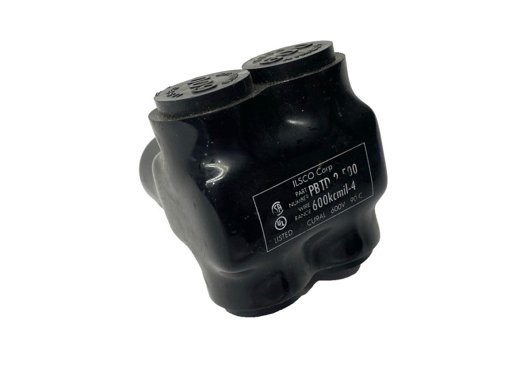 ILSCO PBTD-2-500 Nimbus Insulated Aluminum Multi-Tap Connector 2-Port 600V