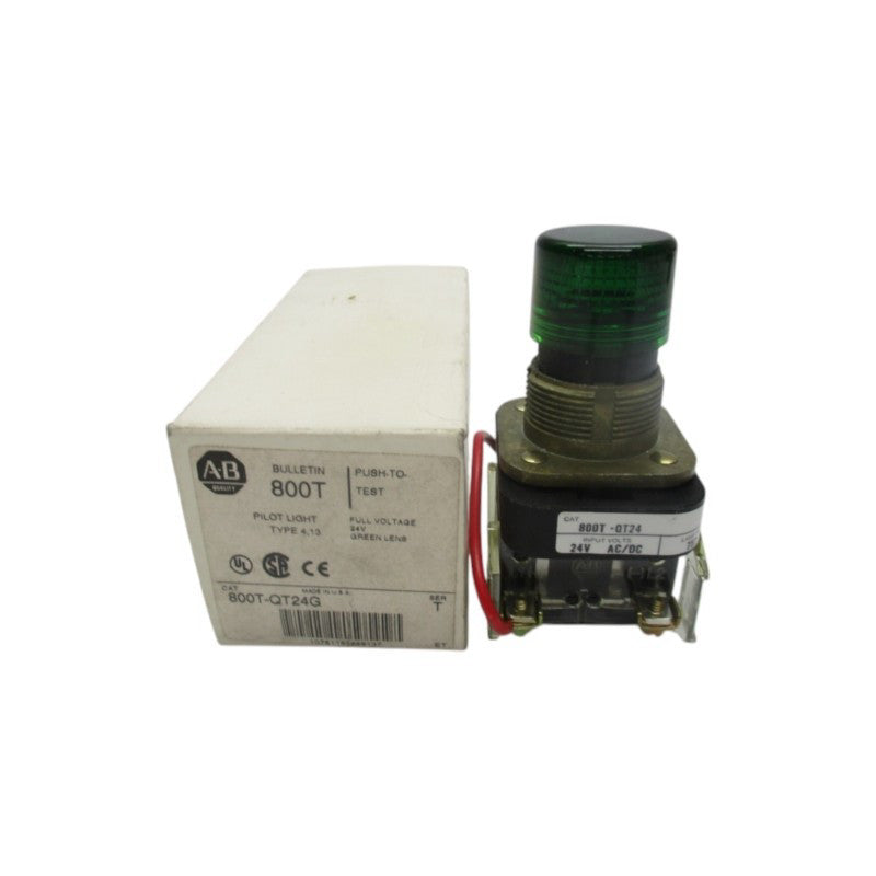 ALLEN BRADLEY 800T-QT24G SER.T 24VAC/DC (WH) NSMP