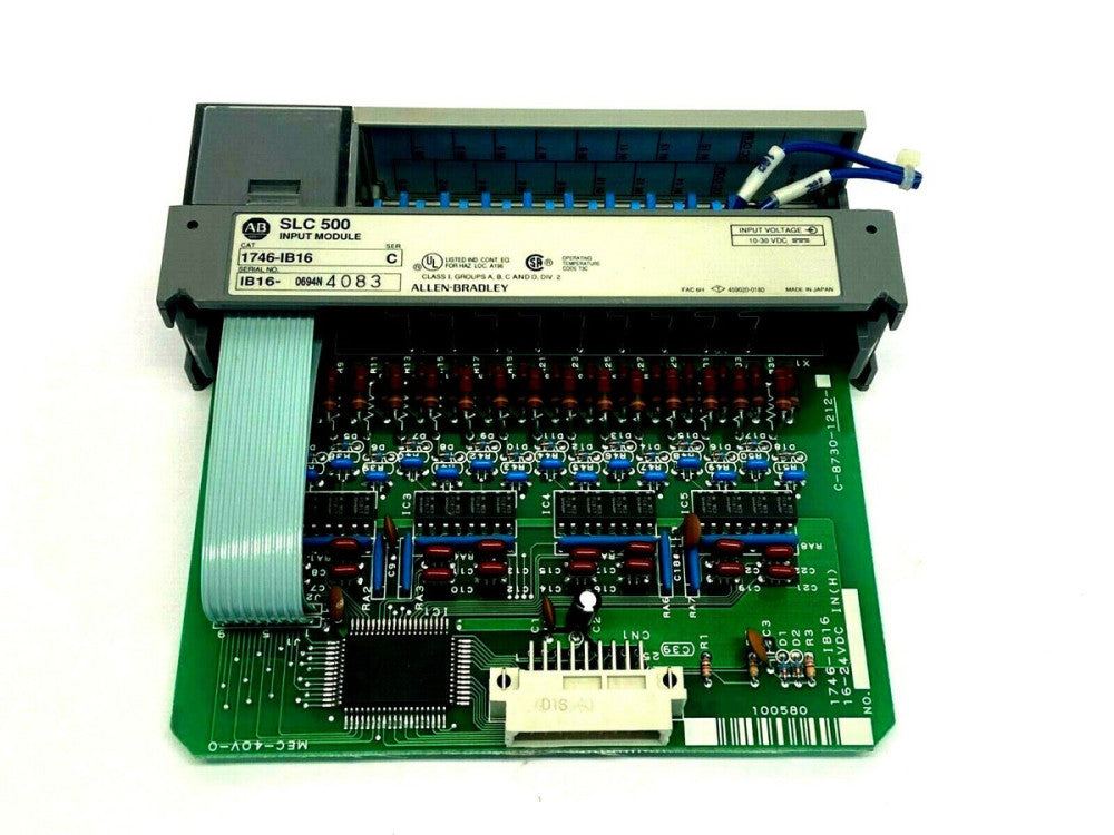 Allen Bradley 1746-IB16 Ser C I/O Module Digital 16 Inputs 10-30VDC Sink