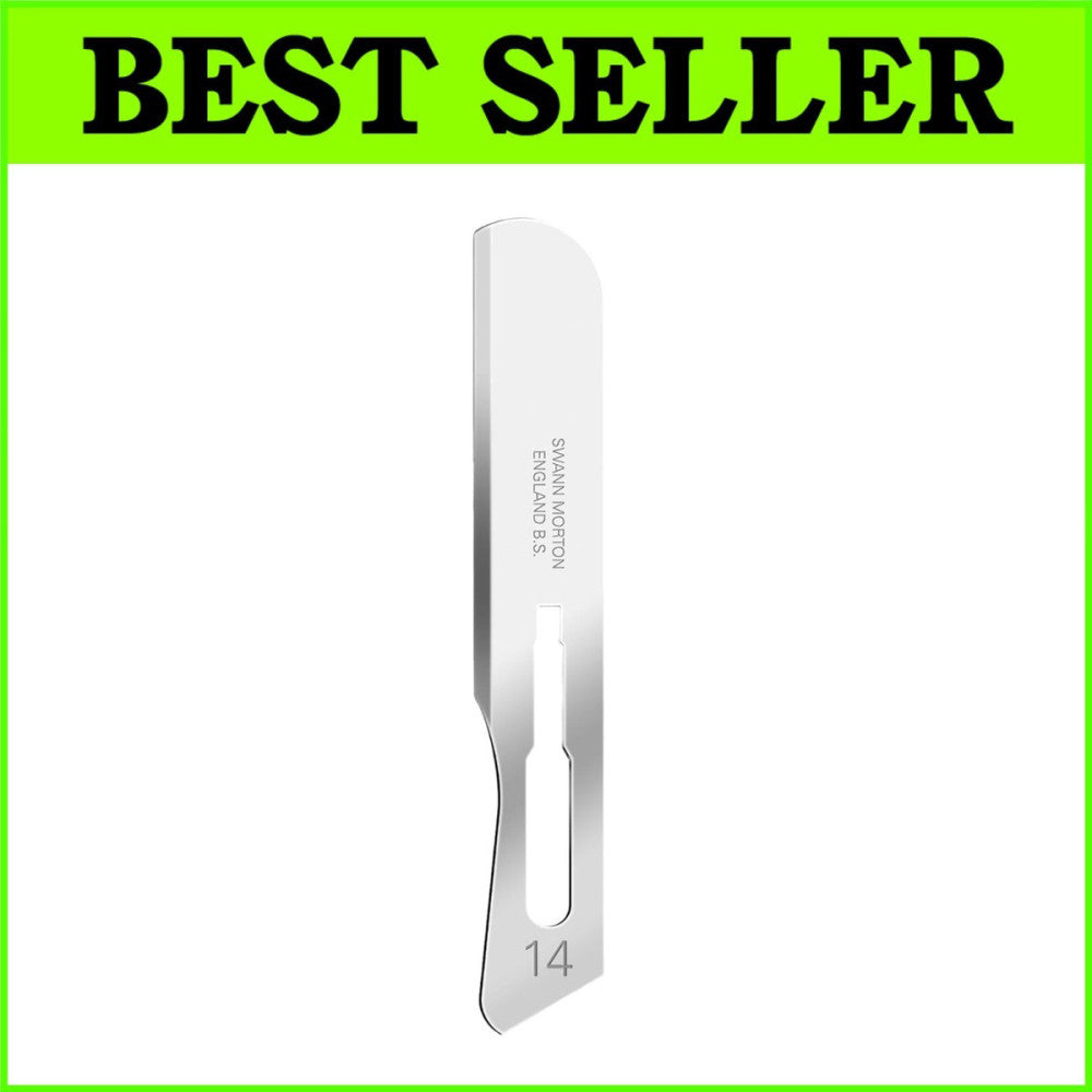 Precision Surgical Scalpel Blades - 100 Individually Wrapped Dermaplaning Tools