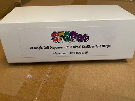 (10 Rolls) Sanitizer Test Strips 