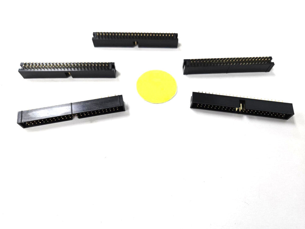ELECTRICAL CONNECTOR FOR CIRCUIT BOARDS 50 PINS **LOT OF 5**