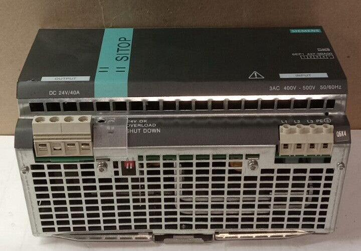 NEW SIEMENS 6EP1 437-3BA00 SITOP POWER SUPPLY 24 VDC *NNB*