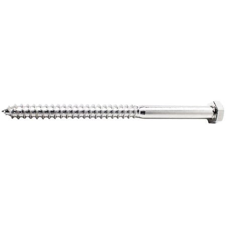 Foreverbolt Fblb3855p5 Lag Screw, 3/8 In, 5-1/2 In, 18-8 Stainless Steel,