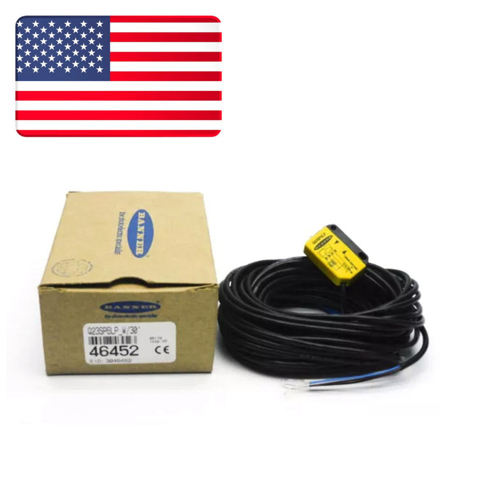 New In Box Banner Q23SP6LP Photoelectric Sensor Switch - US Stock