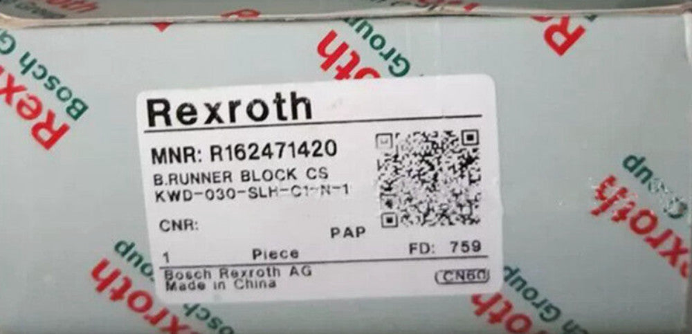 NEW REXROTH R162471420 Linear Guide Block