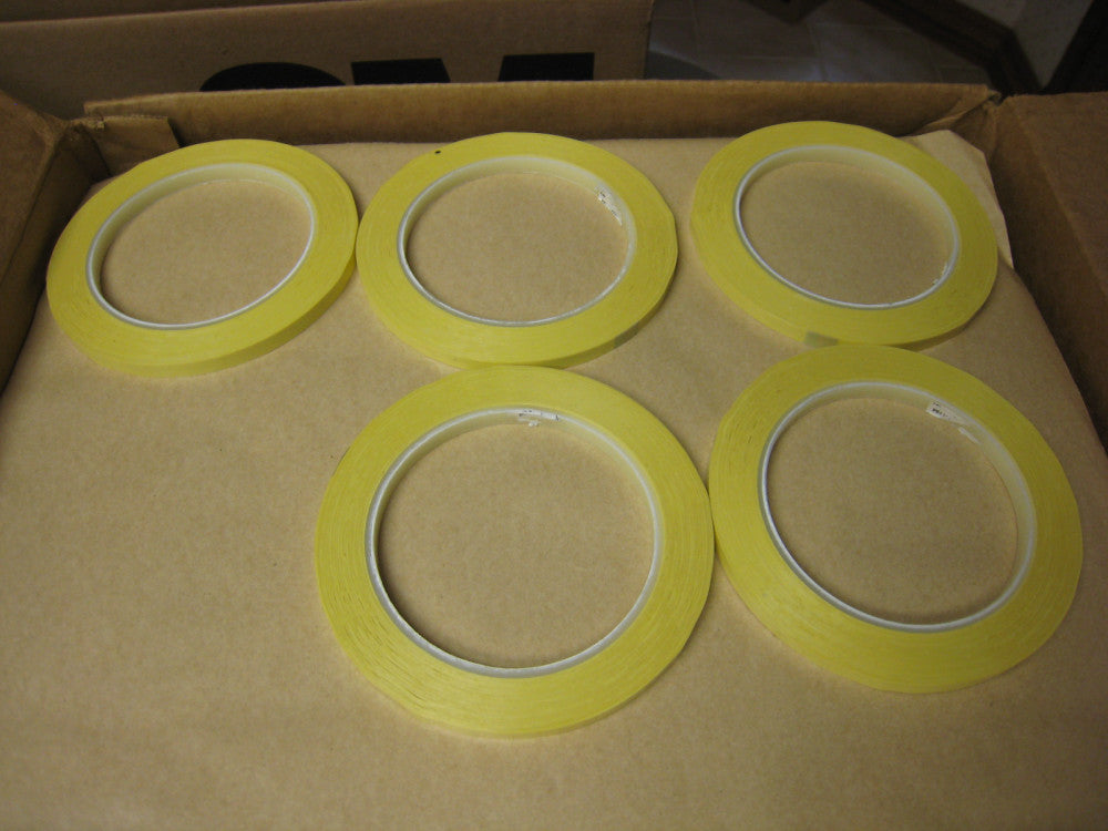 5 - 3M™ Polyester Film Electrical Tape 56 Thermosetting Rubber Adhesive - 0.25"