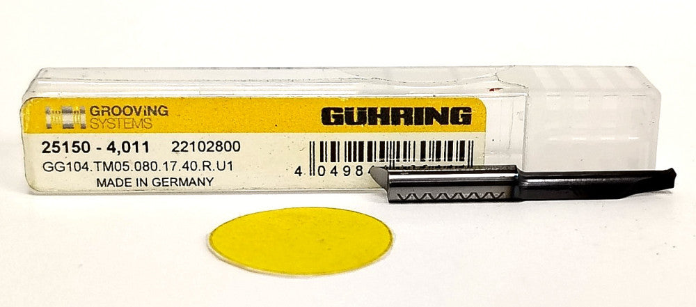 GUHRING THREAD INSERT TOOL GG-104 RH DIRECTION M10 THREAD 25150-4,011