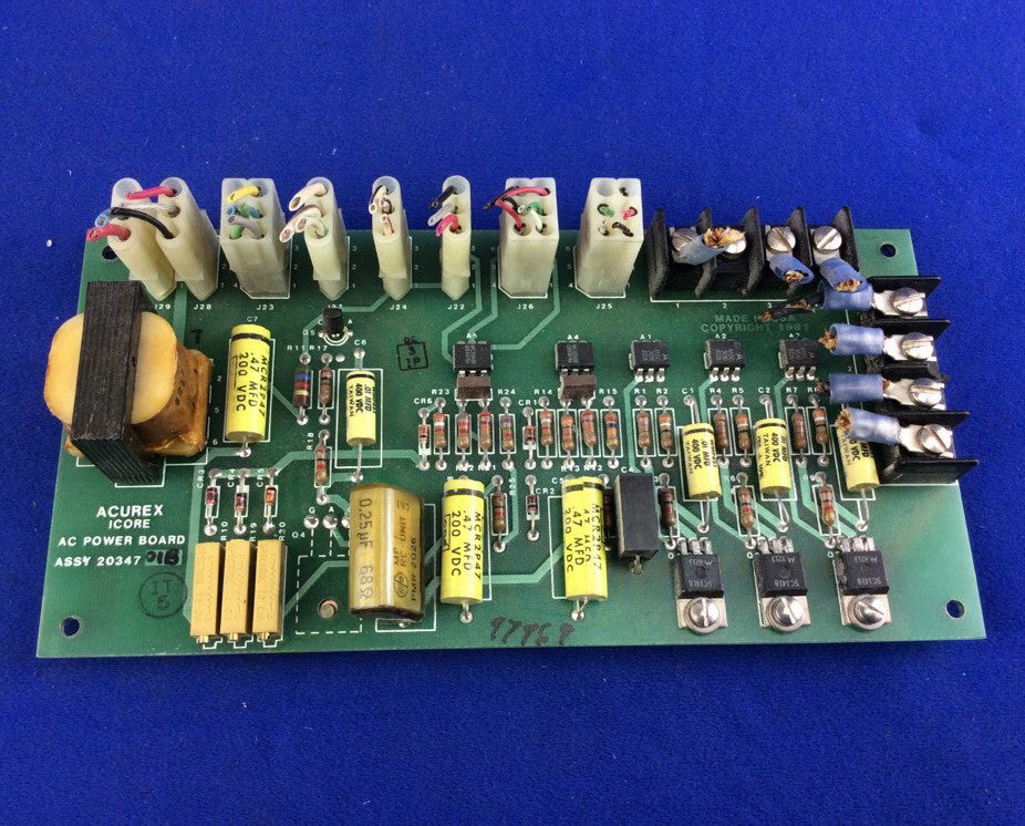 ACUREX ICORE AC POWER BOARD ASSY. 20347-01B