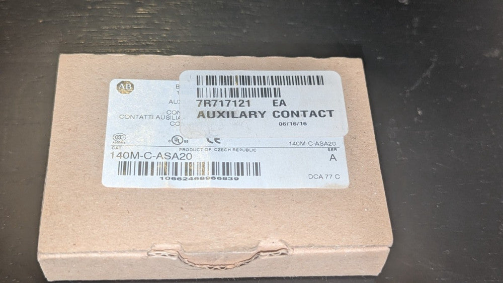 Allen Bradley 140M-C-A Series A Auxiliary Contact
