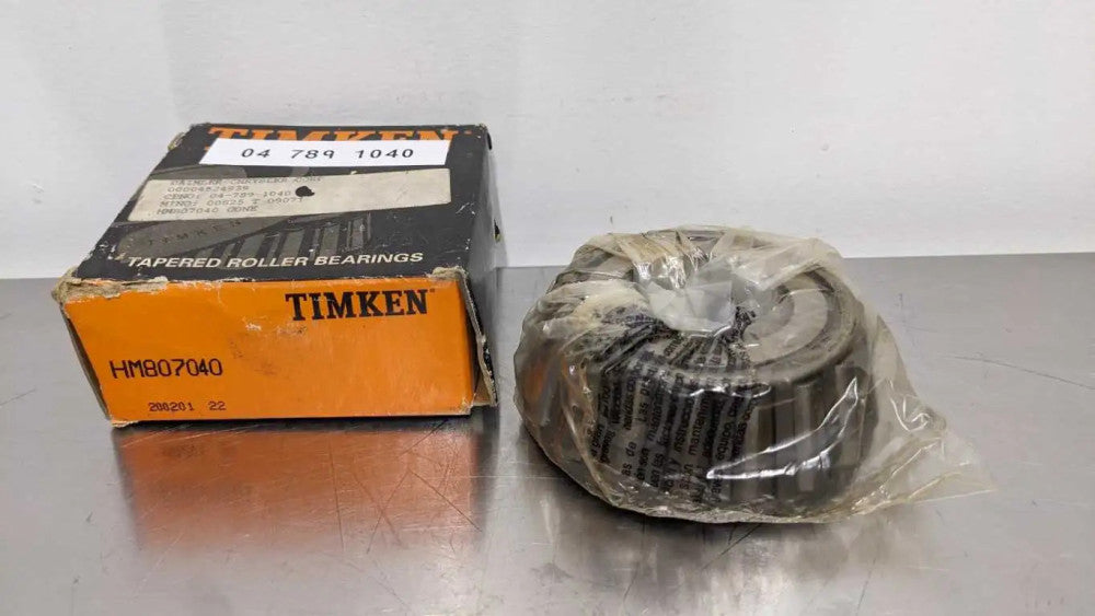Timken HM807040 Tapered Roller Bearing 1 3/4" ID x 4.1250" OD x 1.4375" Wide