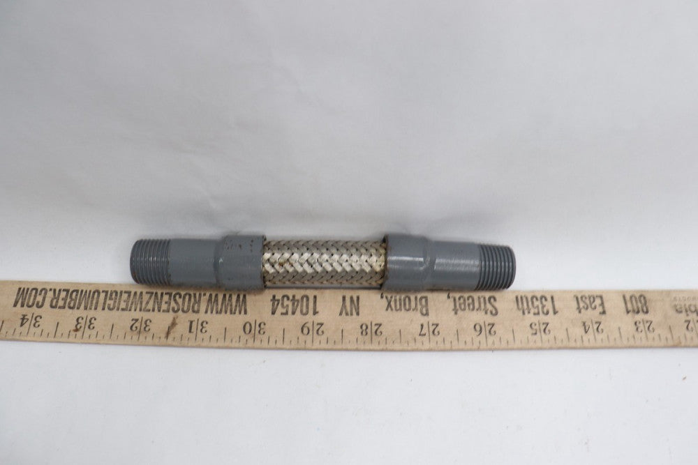 Stainless Steel Braided Pump Connector 1/2" x 63/4" Male x Male