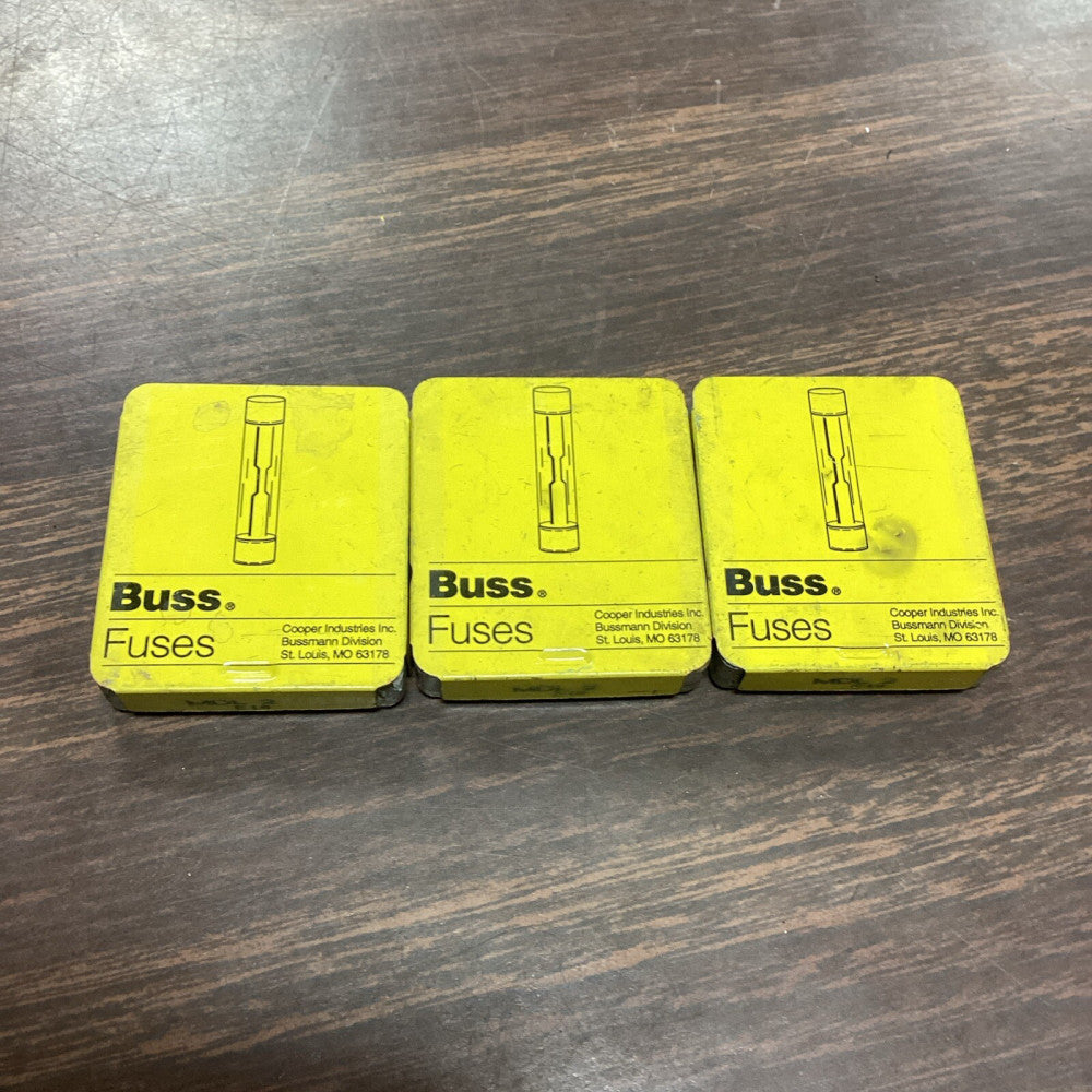 Pack OF 11 EACH BUSS MDL-2 FUSES 250V 2A