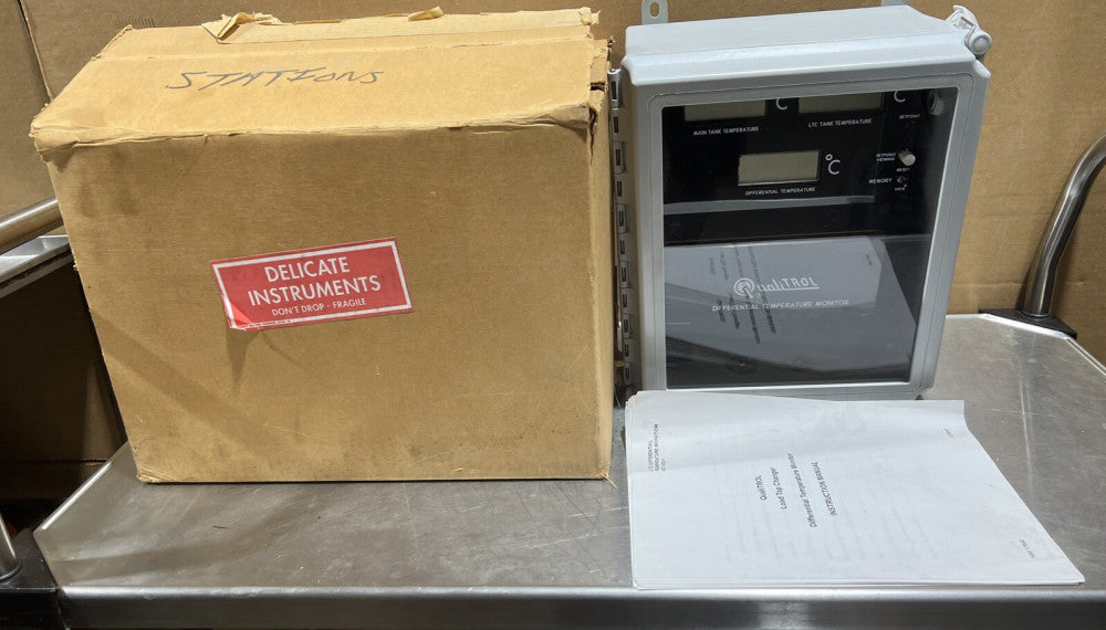 Qualitrol Electronic Temperature Monitor Model 110-001-01 Nos Surplus