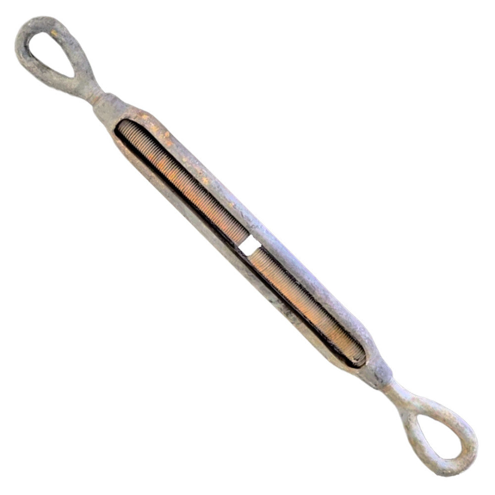 TURNBUCKLE EYE TO EYE THREAD LENGTH 10" THREAD SIZE 1"-8 32-1/2" X 51"