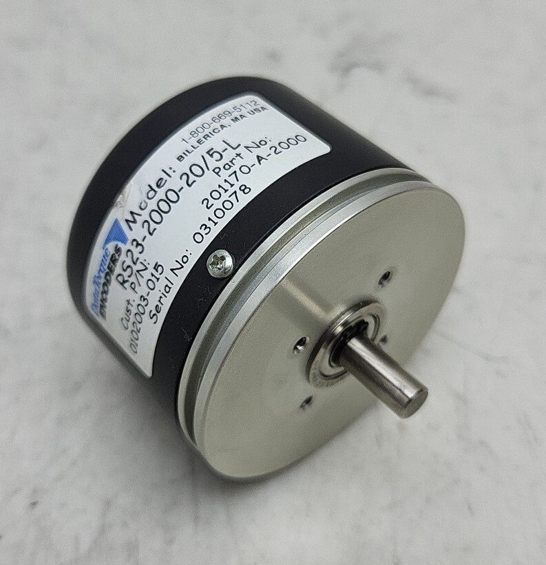 DataTorque RS23-2000-20/5-L Single Channel Encoder 5Vdc 2000 CPR Resolution
