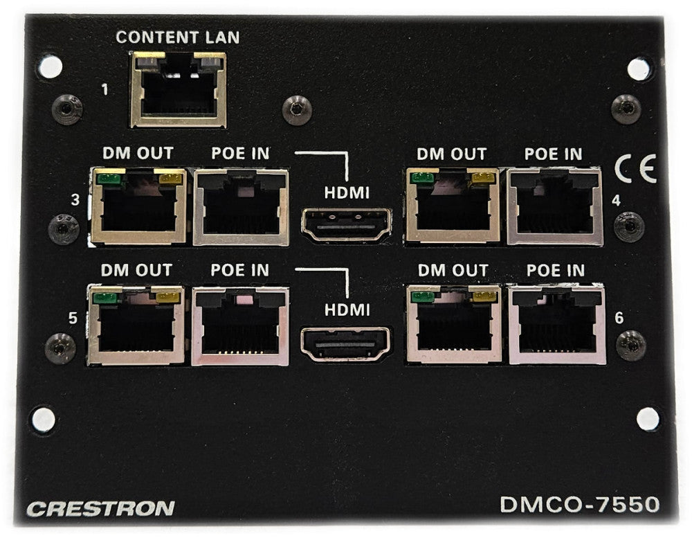 Crestron DMCO-7550 DMC-STRO-PA Streaming Card Video Conferencing