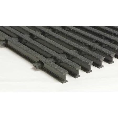 Fibergrate 350747 Fiberglass Pultruded Grating, 144 In Span, Grit-Top Surface,