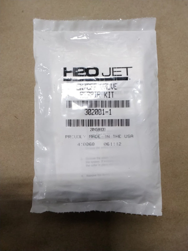 H2O JET Parts ON/Off Valve Repair Kit 302001-1 Water Jet Cutting MADE IN USA A65
