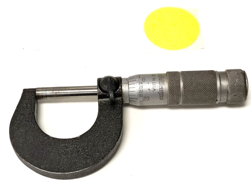 BROWN & SHARP VALUE-LINE MICROMETER0-1" .0001"