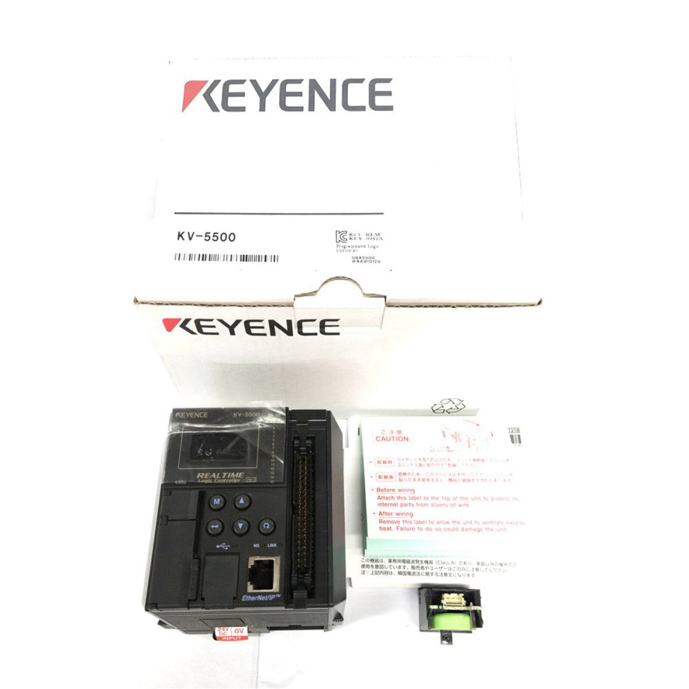 One Brand New KEYENCE CPU Programmable Logic Controller KV-5500